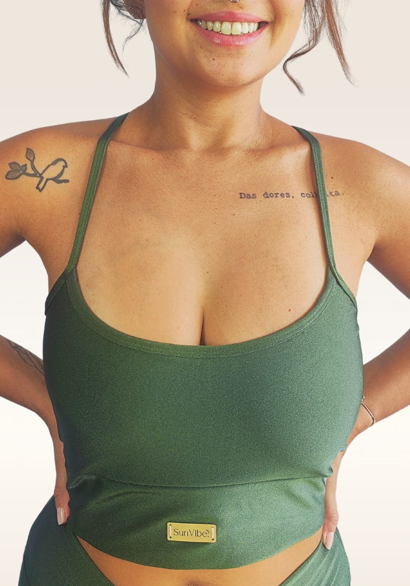 Top Sun  Liso Verde Militar