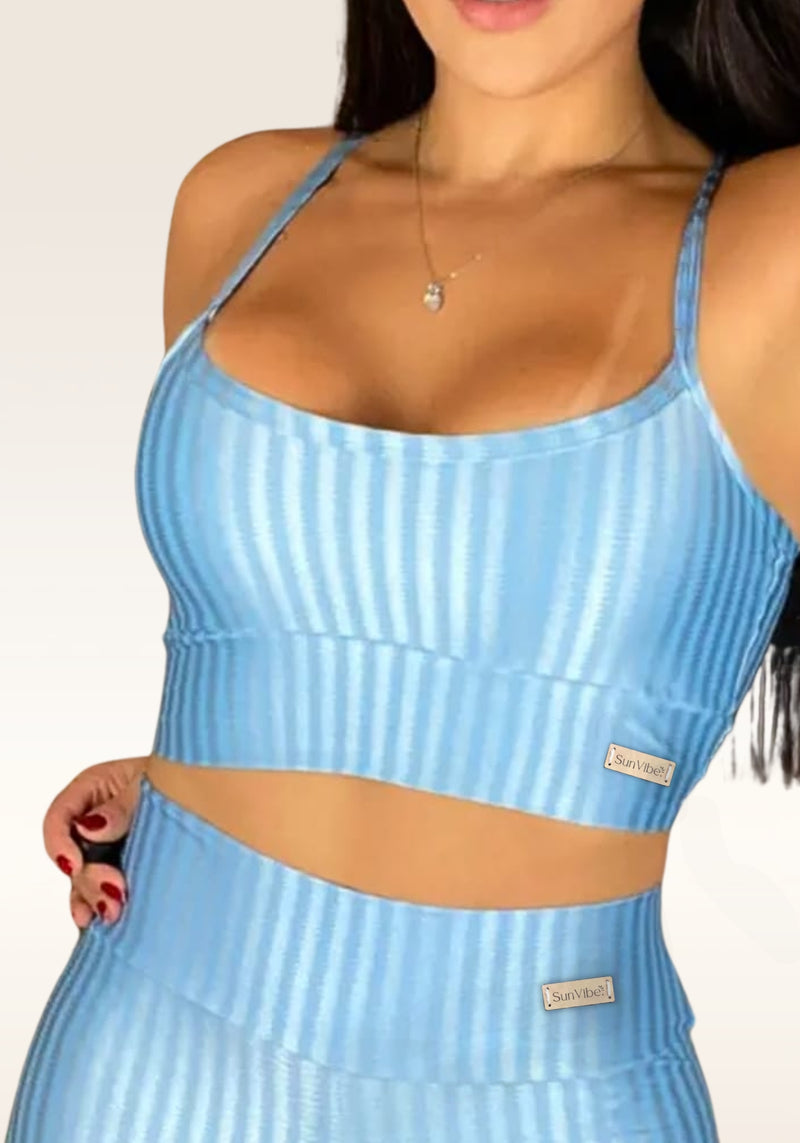 Top Sun Azul 3D